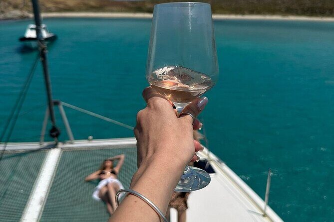 Mykonos Shared Catamaran Tour Experience - The semi-private feel: max 20 travelers and a better pace