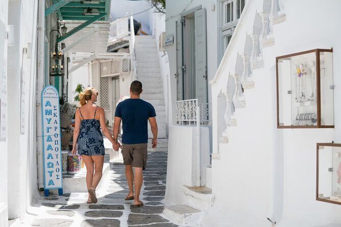 Mykonos Small Group Beach Transfer & Town Free Time - Port Pickup - The format: a 6-hour Mykonos day that works on island time
