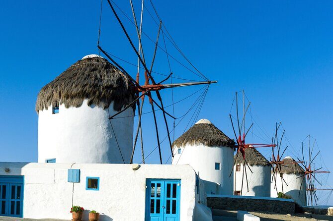 Mykonos Small Group Beach Transfer & Town Free Time - Port Pickup - The ride itself: Mercedes comfort plus drivers who know where to slow down