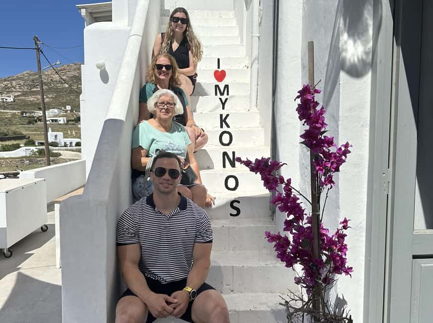 Mykonos: Small Group Tour for Cruise Passengers —Port Pickup - What to expect day-of: pace, weather, and walking