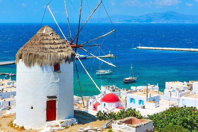 Mykonos: Small Group Tour for Cruise Passengers —Port Pickup - A 4-hour Mykonos route built for cruise timing
