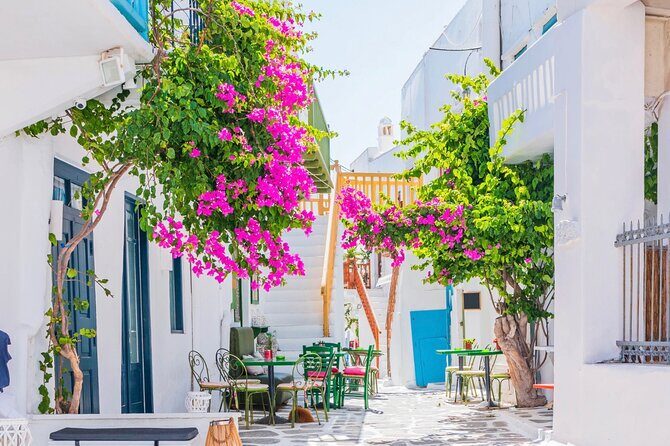 Mykonos: Small Group Tour for Cruise Passengers —Port Pickup - Armenistis Lighthouse: your first big Aegean photo stop