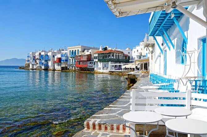 Mykonos: Small Group Tour for Cruise Passengers —Port Pickup - Shopping, food moments, and the Turkish rug shop reality check