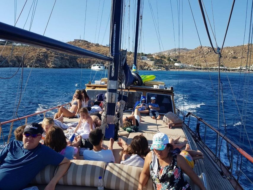 Mykonos: South Beaches Cruise - Food, Drinks, and the Christos-and-Maria Hospitality Factor