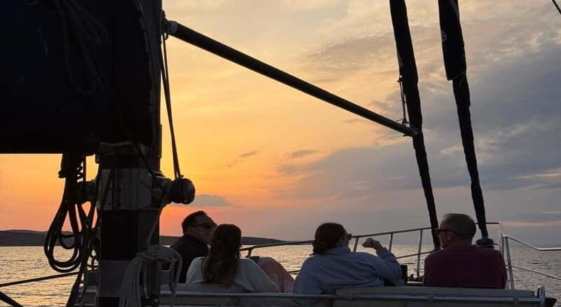 Mykonos: Sunset Boat Cruise with Light Dinner & Drinks - Elia and Super Paradise Swim Stops: Your Best Chance to Get in the Water
