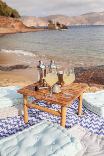 Mykonos: Sunset Cocktail Making Class on a Secluded Beach - Key points to know before booking