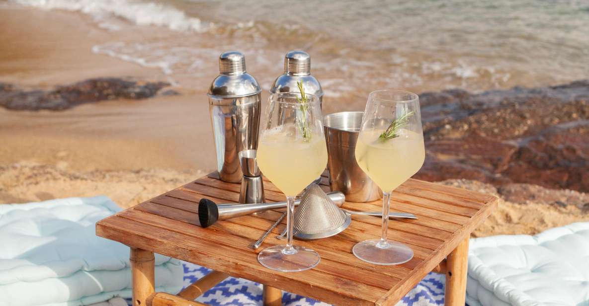 Mykonos: Sunset Cocktail Making Class on a Secluded Beach - Cancellation and timing details that matter