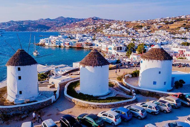 Mykonos Town and Island Half-Day Tour - Getting oriented at Fabrika Square (and why it matters)