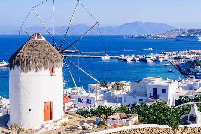 Mykonos Town and Island Half-Day Tour - Kato Milli windmills: iconic photos without the ticket hassle