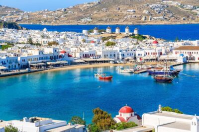 Mykonos Town & Brewery:2-Hour Walking Tour with Beer Tasting - Starting near the old port