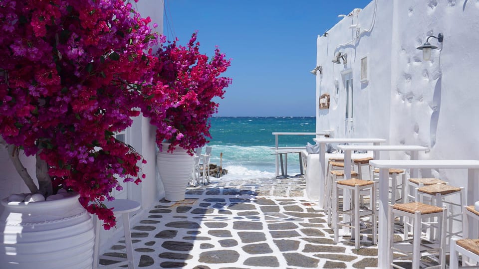Mykonos Town & Brewery:2-Hour Walking Tour with Beer Tasting - The windmills: Mykonos at its most recognizable