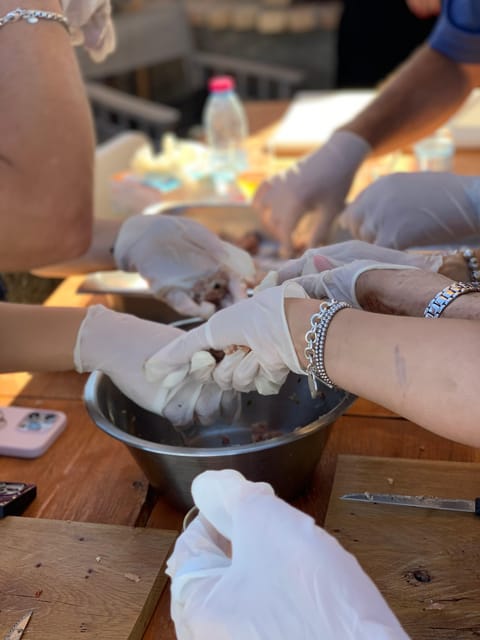 Mykonos: Traditional Cooking Class with the Locals - Wine, beer, and the meal you prepare