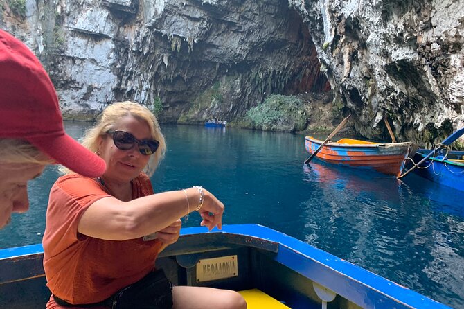 Myrtos Swim , Cave Melissani Lake Boat Tour Private Tour - Karavomilos and the underground water story