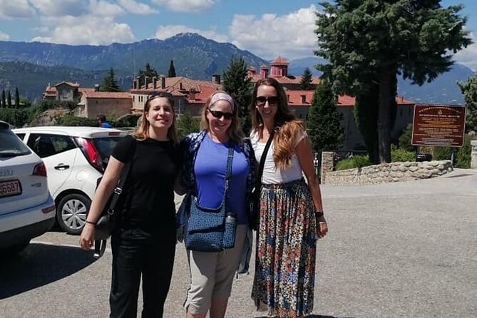 Mystic Delphi in a Full Day Private Tour - Lunch with views toward Itea