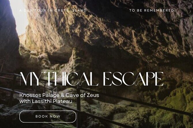 Mythical Escape: Zeus Cave & Knossos Palace with Lassithi Plateau from Heraklion - Zeus Cave (Psychro Cave): the myth, the stairs, and why timing matters