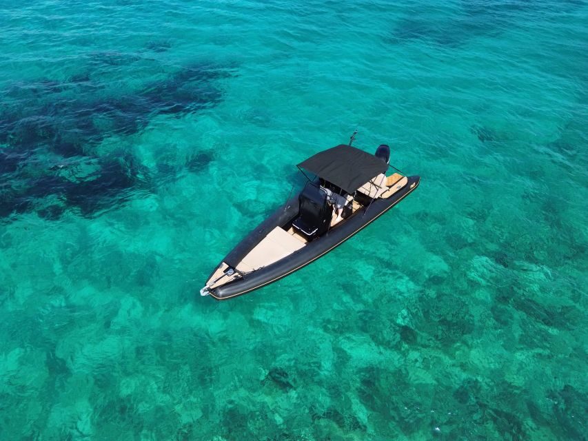 Naousa: Discover Hidden Gems around Paros Boat Tour - Paros departures, safety briefing, and that first speedboat jolt