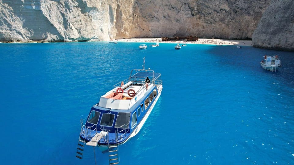 Navagio Bay White Beach West Coast Porto Vromi Anafonitria - Starting at Porto Vromi Anafonitria