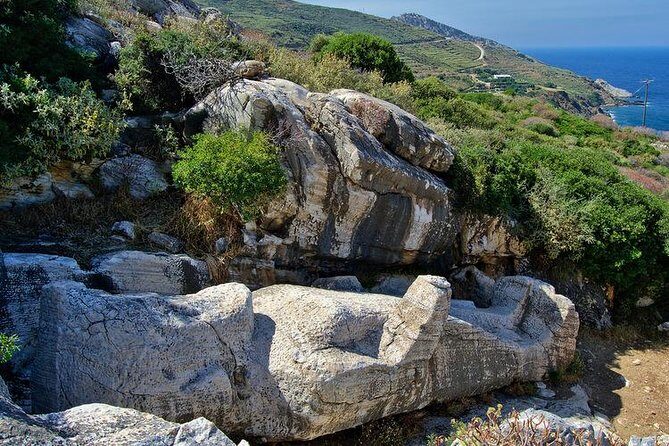 Naxos: Bus Tour Around the island - Stops 2 and 3: Damalas Views and Halki’s Village Capital Energy