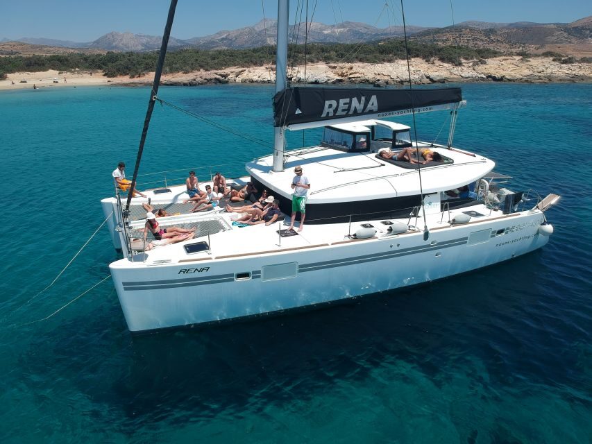 Naxos: Catamaran Cruise with Swim Stops, Food, and Drinks - Comfort details that make a difference on a full-day catamaran