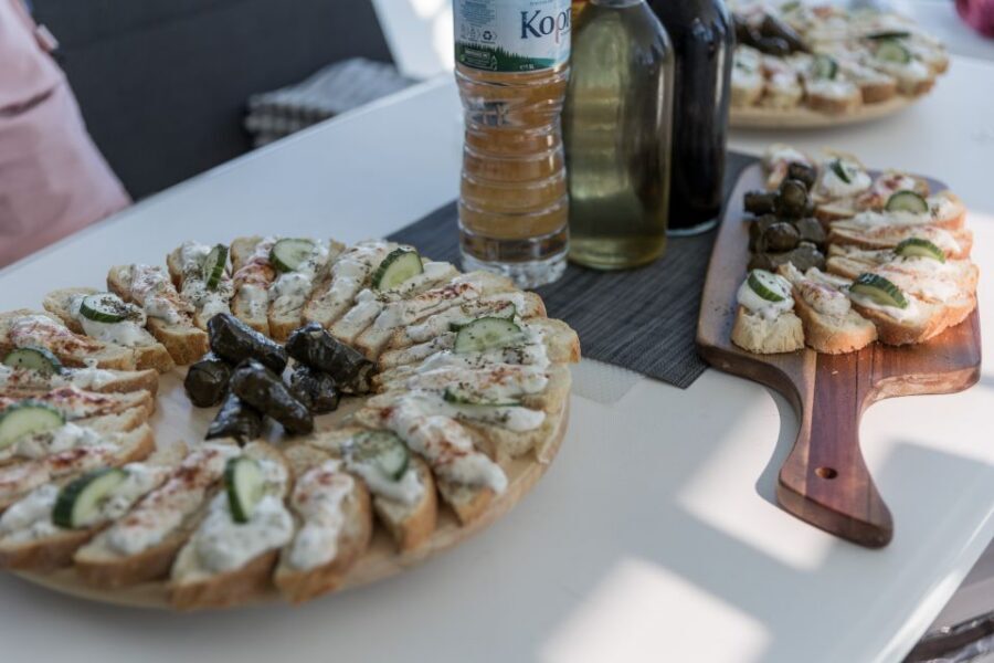 Naxos: Catamaran Cruise with Swim Stops, Food, and Drinks - The day’s rhythm: cruise, anchor, swim, snack, repeat