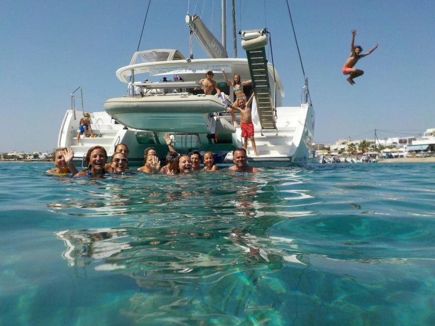 Naxos: Catamaran Cruise with Swim Stops, Food, and Drinks - Snorkeling gear included: what to expect and how to make it better