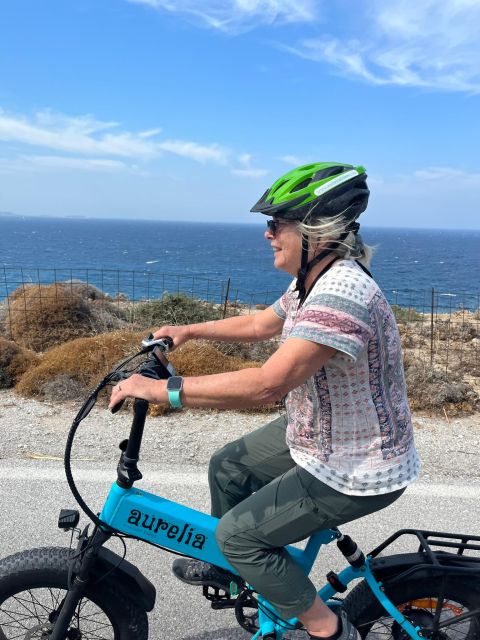 Naxos: E-Bike Rental with Briefing and Insider Tips - Choosing the Aurelia bike and carrying your gear