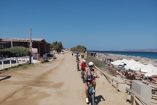 Naxos Join In E-Bike Guided Tour Short.. Is The New Black - The Sunset Hour Is the Main Event
