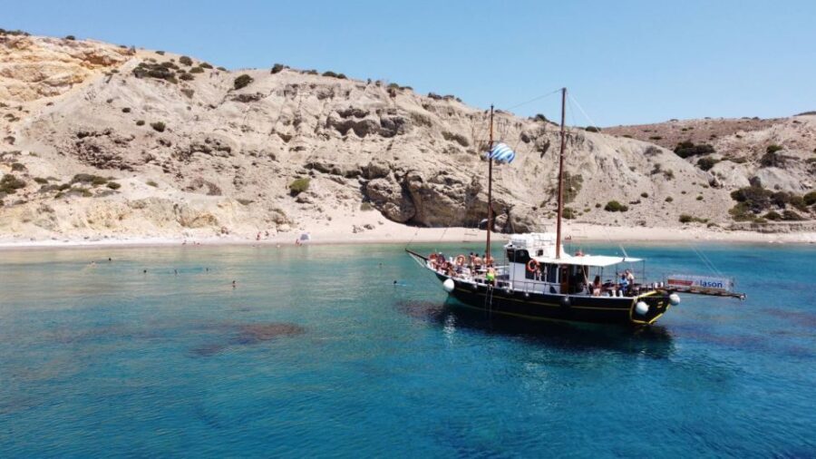 Naxos: Koufonissia and Rina Cave Boat Trip with BBQ - The Greek Coffee Pause With an Aegean View