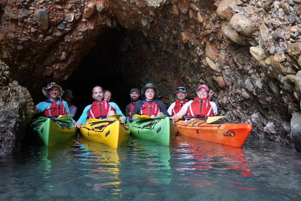 Naxos: Moutsouna Caves Sea Kayak Tour, Snorkeling & Picnic - What the $159 price includes