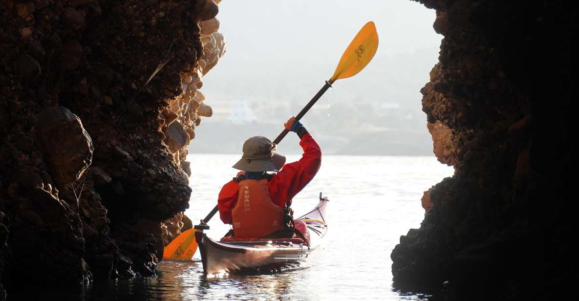 Naxos: Moutsouna Caves Sea Kayak Tour, Snorkeling & Picnic - Three hours along the volcanic coast