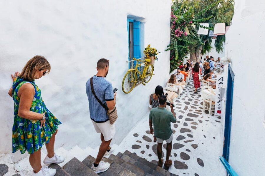 Naxos: Naxos Town Food Tour with Tastings and Wine - Citron spirit finale: wine plus something sharp and local