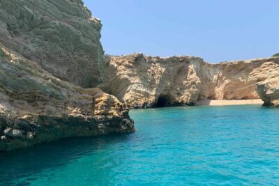 Naxos private fishing trips, lunch on board & island hopping - Cooking the catch with Greek staples
