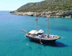 Naxos: Rina Cave-Koufonisi Cruise & Rina Cave Swim with BBQ - Kato Koufonissi: The First Swim Stop, Plus BBQ Time