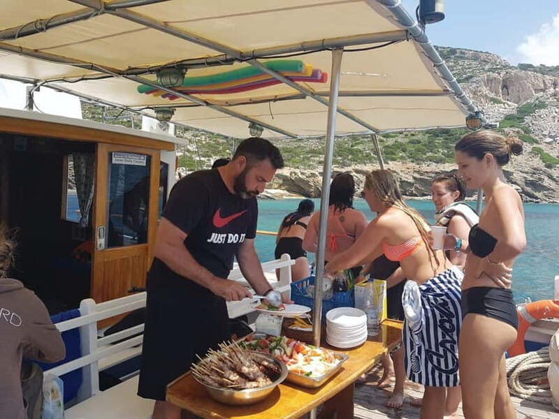 Naxos: Rina Cave-Koufonisi Cruise & Rina Cave Swim with BBQ - Ano Koufonissi: Two Hours to Walk, Coffee, and Beach Time