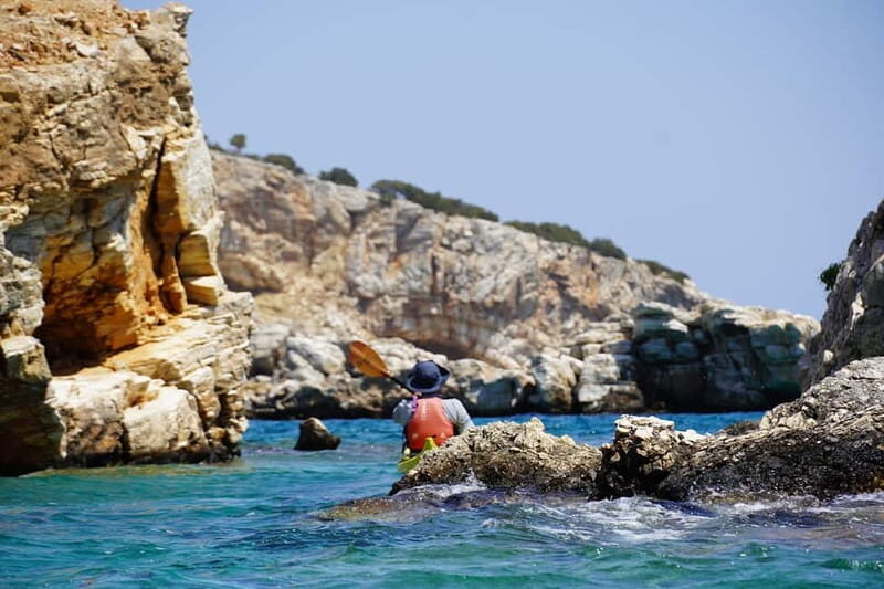 Naxos: Rina Cave Sea Kayak Tour with Snorkeling and Picnic - The kayaking route: coves, geology, and the joy of going slowly