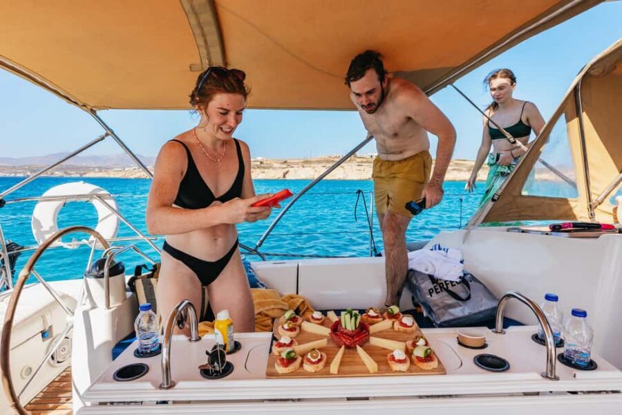 Naxos: Sailing Cruise with Lunch & Drinks - Duration and logistics: how the day is structured
