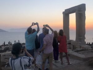Naxos Town Sunset Walk - Old Town backstreets and the shopping-and-dining map you actually use