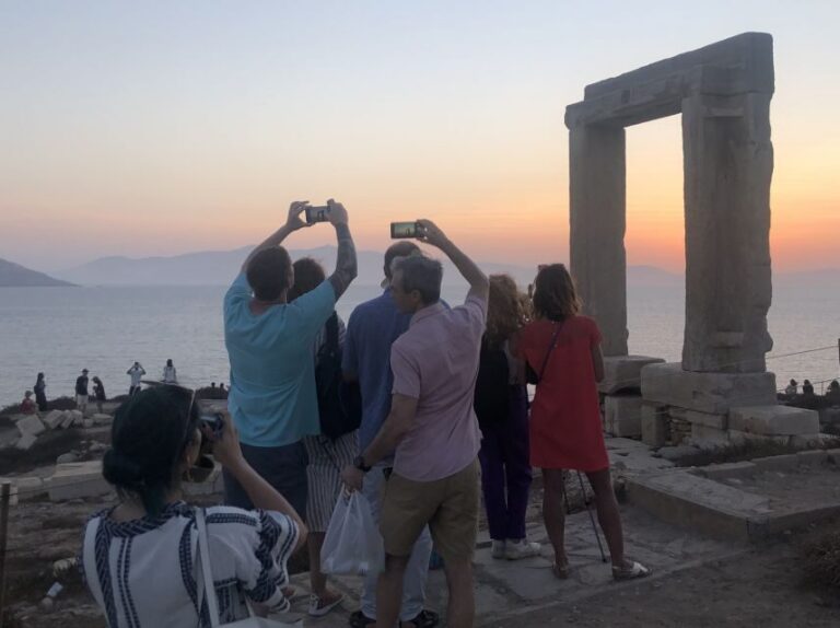 Naxos Town Sunset Walk - Old Town backstreets and the shopping-and-dining map you actually use