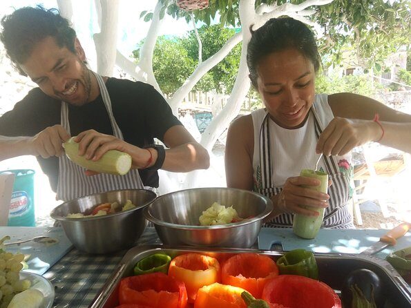Naxos:Half-day cooking class at Basiliko - Getting there smoothly: steep roads, parking, and comfortable shoes