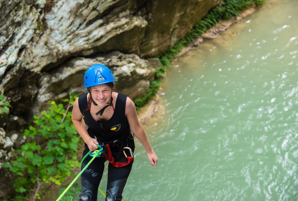 Neda: Canyoning Adventure - The final waterfall and the biggest sense of achievement