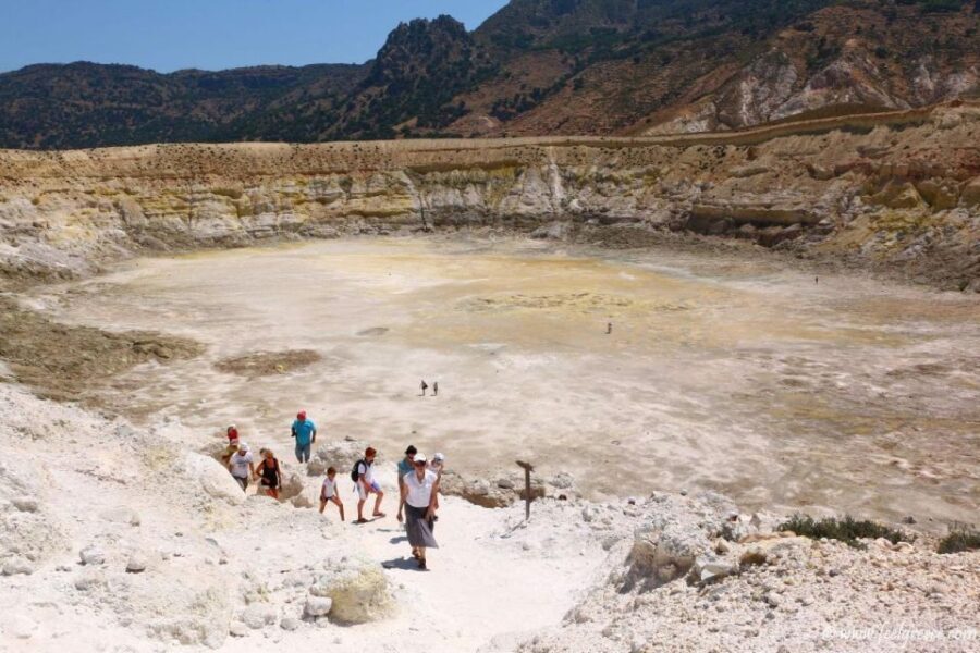 Nisyros Unveiled: A Day in Aegean Paradise with transfer! - Stefanos and the Polyvotis crater: the star stop