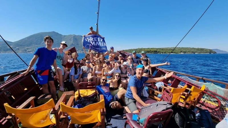 Nydri: Sailing Through History. Daily Cruise with Beach BBQ - Papanikolis Cave: One of Europe’s Largest Marine Caves