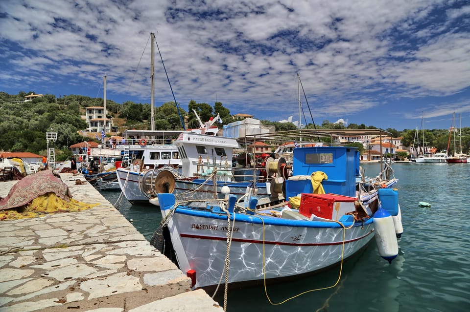 NYDRI: Wooden Boat Cruise to Meganisi & Scorpio - Lefkada - A Relaxed Route Through the Meganisi Channel