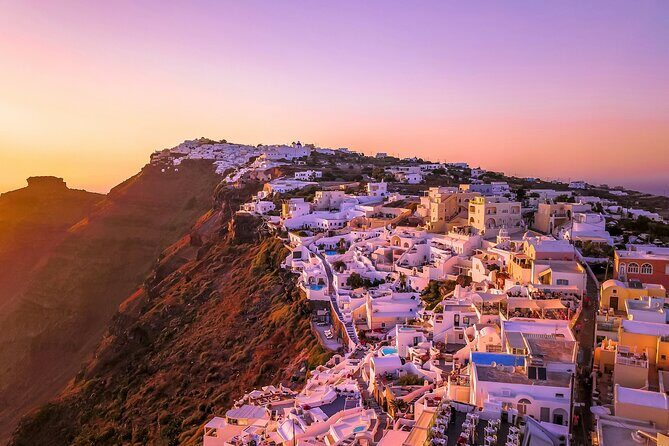 Odyssey of the Secrets of Santorini - A 3-hour Private Tour - Getting Picked Up: Cruise Stops, Air-Conditioned Comfort, and Timing