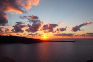 Oia Sunset Roundtrip Transfers - The minivan ride: comfort, air-conditioning, and useful context