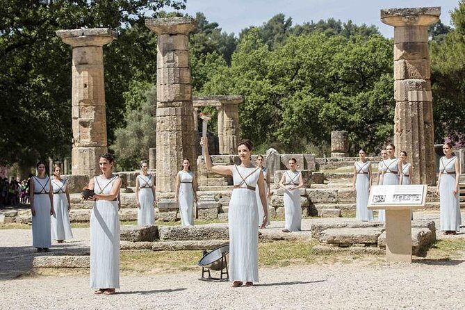 Olympia - Full day Tour - Katakolon start: quick orientation right after the port gate