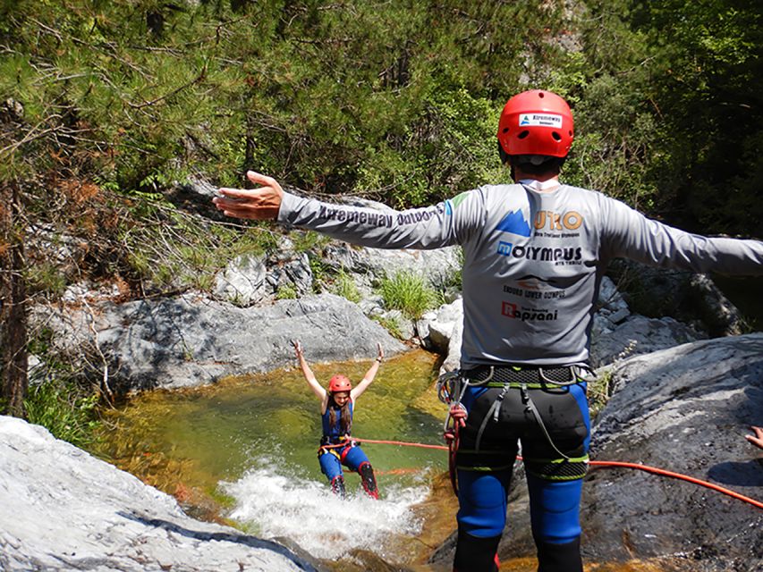 Olympus Canyoning Course: Entry to Intermediate - Key points before you book