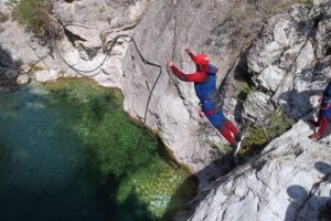 Olympus Canyoning Course - Entry to Intermediate - Fitness and Swimming: The Entry Level Has a Real-Life Requirement
