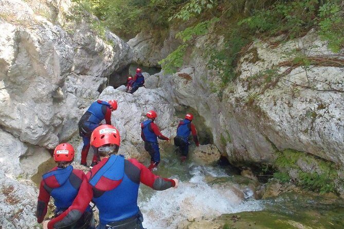 Olympus Canyoning Course - Entry to Intermediate - Waterfalls, Natural Slides, and the Optional High Jump