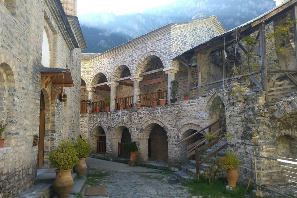 Olympus Highlights Hike - Prionia, the mountain gateway at 1,100 meters
